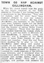 Match Report: Luton Town FC vs Gillingham (28th Dec 1921)