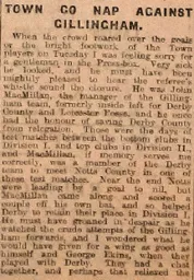 Match Report: Luton Town FC vs Gillingham (28th Dec 1921)
