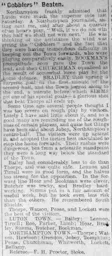 Match Report: Luton Town FC vs Northampton Town (22nd Jan 1921)
