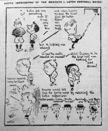 Match Report: Merthyr Town vs Luton Town FC (26th Feb 1921)