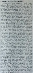 Match Report: Luton Town FC vs Brighton & Hove Albion (25th Mar 1922)