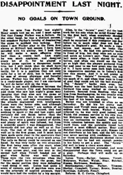 Match Report: Luton Town FC vs Southampton (29th Aug 1921)