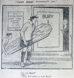 Match Report: Bury vs Luton Town FC (13th Jan 1923)