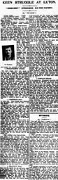 Match Report: Luton Town FC vs Northampton Town (21st Apr 1923)