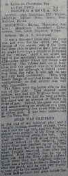 Match Report: Luton Town FC vs Brighton & Hove Albion (25th Dec 1923)
