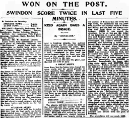 Match Report: Swindon Town vs Luton Town FC (3rd May 1924)