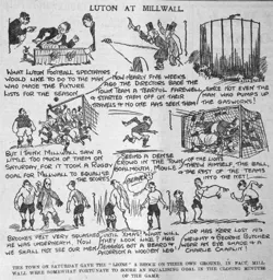 Match Report: Millwall vs Luton Town FC (29th Nov 1924)