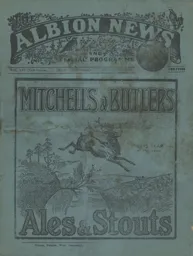 Programme: West Bromwich Albion vs Luton Town FC (10th Jan 1925)