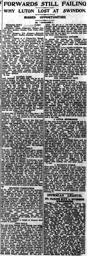 Match Report: Swindon Town vs Luton Town FC (3rd Oct 1925)