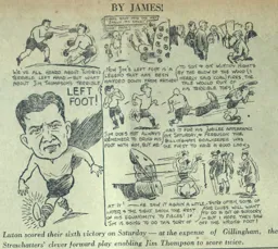 Match Report: Luton Town FC vs Gillingham (2nd Oct 1926)