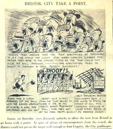 Match Report: Luton Town FC vs Bristol City (4th Dec 1926)