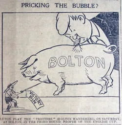Match Report: Bolton Wanderers vs Luton Town FC (14th Jan 1928)