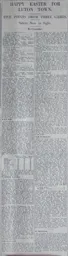 Match Report: Luton Town FC vs Torquay United (6th Apr 1928)