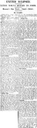 Match Report: Luton Town FC vs Exeter City (5th Jan 1929)