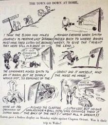 Match Report: Luton Town FC vs Clapton Orient (10th Mar 1930)