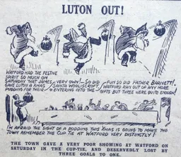 Match Report: Watford vs Luton Town FC (13th Dec 1930)