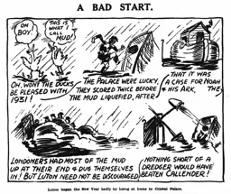 Match Report: Luton Town FC vs Crystal Palace (3rd Jan 1931)