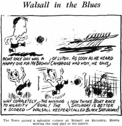 Match Report: Walsall vs Luton Town FC (21st Mar 1931)