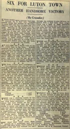 Match Report: Luton Town FC vs Torquay United (2nd Apr 1932)