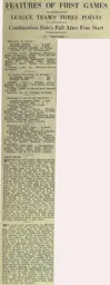 Match Report: Clapton Orient vs Luton Town FC (29th Aug 1932)