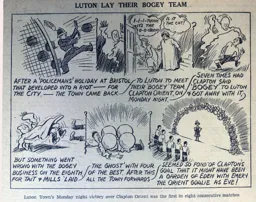 Match Report: Luton Town FC vs Clapton Orient (5th Sep 1932)