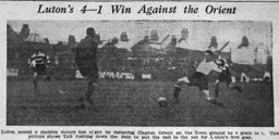 Clapton Orient {H} 5.9.1932