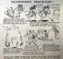 Match Report: Luton Town FC vs Gillingham (8th Oct 1932)