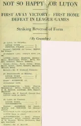 Match Report: Luton Town FC vs Bournemouth (27th Dec 1932)