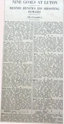 Match Report: Luton Town FC vs Bristol City (7th Jan 1933)