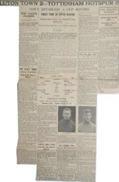 Match Report: Luton Town FC vs Tottenham Hotspur (28th Jan 1933)