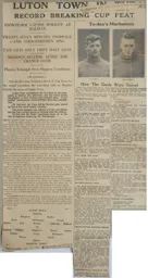 Match Report: Halifax Town vs Luton Town FC (18th Feb 1933)