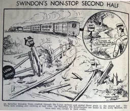 Match Report: Luton Town FC vs Swindon Town (14th Oct 1933)