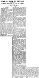 Match Report: Luton Town FC vs Northampton Town (30th Dec 1933)