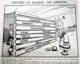 Match Report: Luton Town FC vs Clapton Orient (17th Feb 1934)