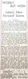 Match Report: Luton Town FC vs Bournemouth (5th May 1934)