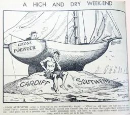 Match Report: Cardiff City vs Luton Town FC (27th Aug 1934)