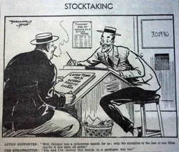 Match Report: Bournemouth vs Luton Town FC (3rd Nov 1934)