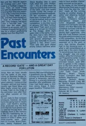 Match Report: Chelsea vs Luton Town FC (12th Jan 1935)