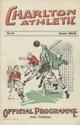 Programme: Charlton Athletic vs Luton Town FC (19th Jan 1935)