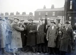 Hatters fans at Burnley