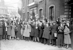 Waiting for the pub to open