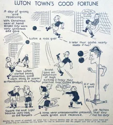 Match Report: Luton Town FC vs Bristol City (14th Dec 1935)