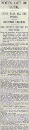 Match Report: Luton Town FC vs Notts County (26th Dec 1935)