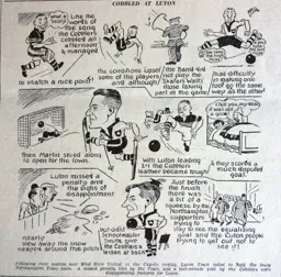 Match Report: Luton Town FC vs Northampton Town (18th Jan 1936)