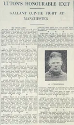 Match Report: Manchester City vs Luton Town FC (25th Jan 1936)