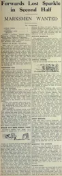 Match Report: Luton Town FC vs Coventry City (25th Apr 1936)