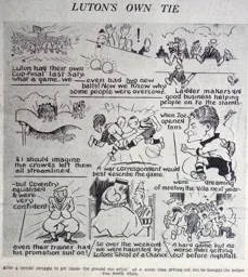 Match Report: Luton Town FC vs Coventry City (25th Apr 1936)