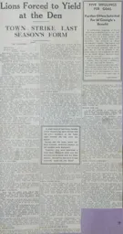 Match Report: Millwall vs Luton Town FC (21st Nov 1936)