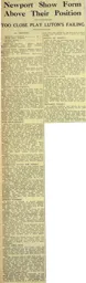 Match Report: Newport County vs Luton Town FC (19th Dec 1936)