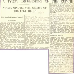 Match Report: Luton Town FC vs Blackpool (16th Jan 1937)